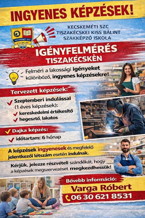 Ingyenes képzések!
