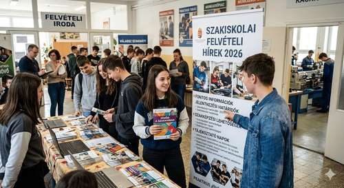 Jelentkezők felvételi jegyzéke a 2026/2027-es tanévre